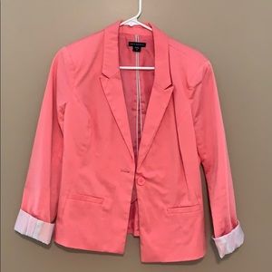 Pink blazer